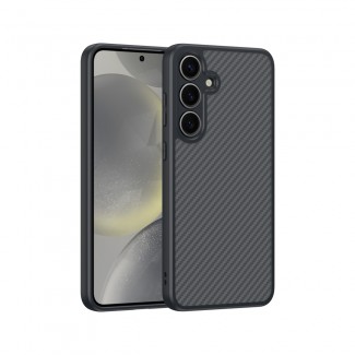 Galaxy S25 Plus Kılıf M-safe Şarj Özellikli Karbon Fiber Tasarımlı Zore Elnino Kapak Galaxy S25 Plus Kılıf M-safe Şarj Özellikli Karbon Fiber Tasarımlı Zore Elnino Kapak