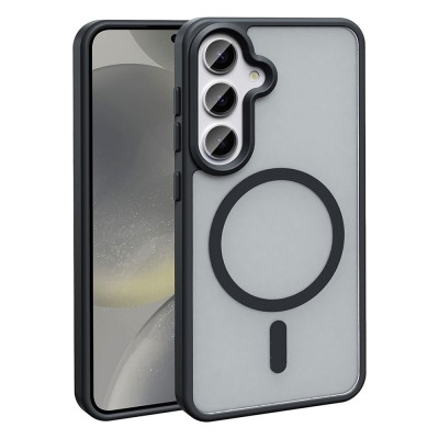 Bal-z Galaxy S25 Plus Kılıf M-safe Şarj Özellikli Mat Arka Yüzey Zore Sio Kapak