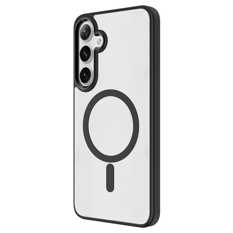 Bal-z Galaxy S25 Plus Kılıf M-safe Şarj Özellikli Zore Krom M-safe Silikon Kapak