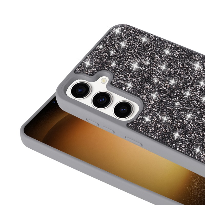 Bal-z Galaxy S25 Plus Kılıf Parlak Taşlı Tasarım Zore Pırlanta Kapak