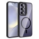 Galaxy S25 Plus Kılıf Standlı ve Kamera Lens Hediyeli M-Safe Şarj Özellikli Zore Etro Kapak Galaxy S25 Plus Kılıf Standlı ve Kamera Lens Hediyeli M-Safe Şarj Özellikli Zore Etro Kapak