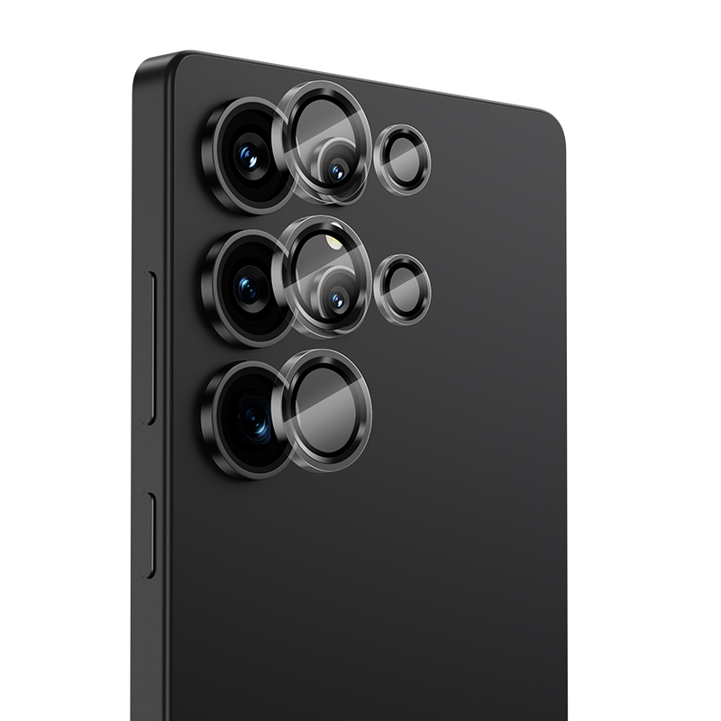 Bal-z Galaxy S25 Ultra Benks Glass Warrior Kolay Uygulama Aparatlı Kamera Lens Koruyucu