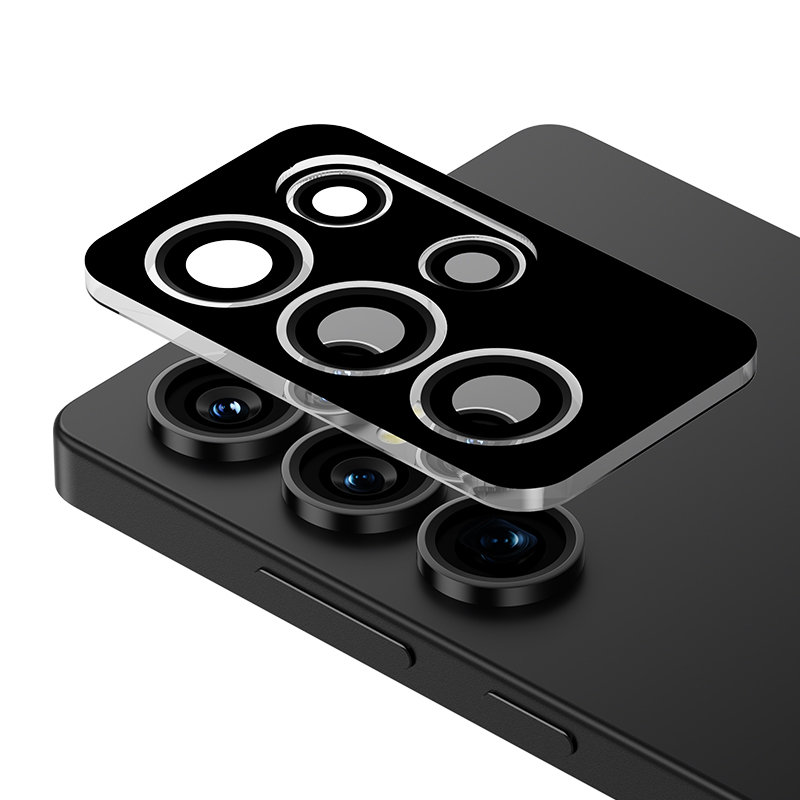 Bal-z Galaxy S25 Ultra Benks Glass Warrior Kolay Uygulama Aparatlı Kamera Lens Koruyucu