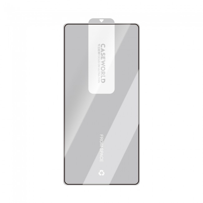 Galaxy S25 Ultra CaseWorld 0.25mm HD 3D Temperli Cam Ekran Koruyucu + Uygulama Aparatlı