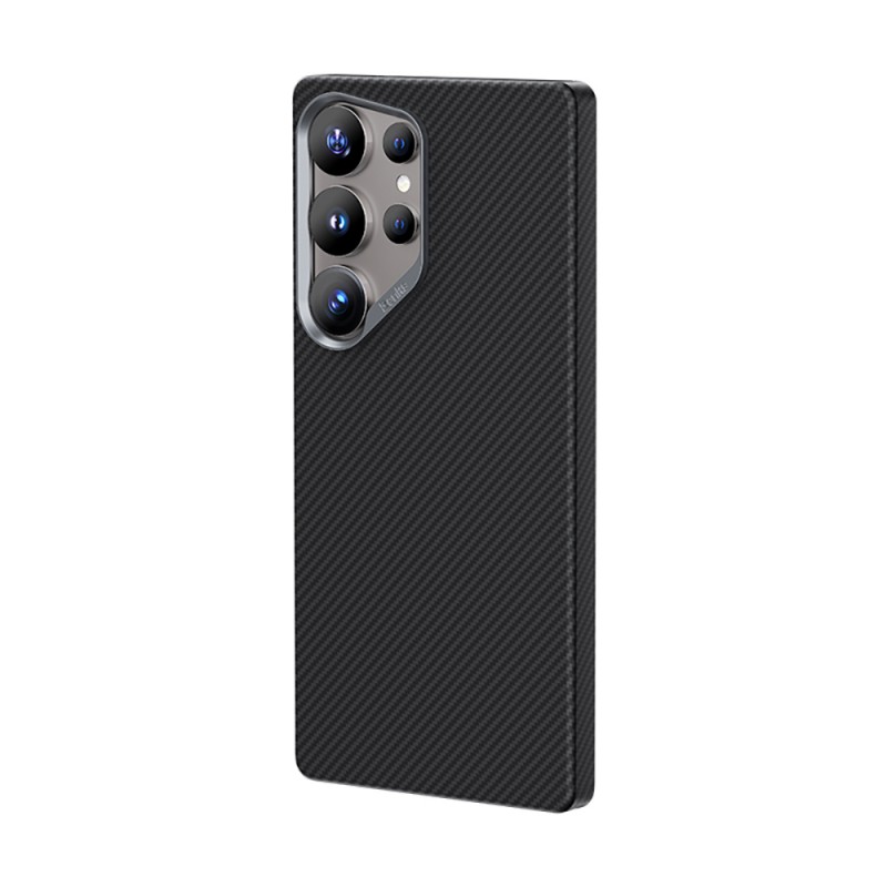 Bal-z Galaxy S25 Ultra Kılıf Benks M-safe Şarj Özellikli Magnetik ArmorAir 600D Kevlar Fiber Kapak