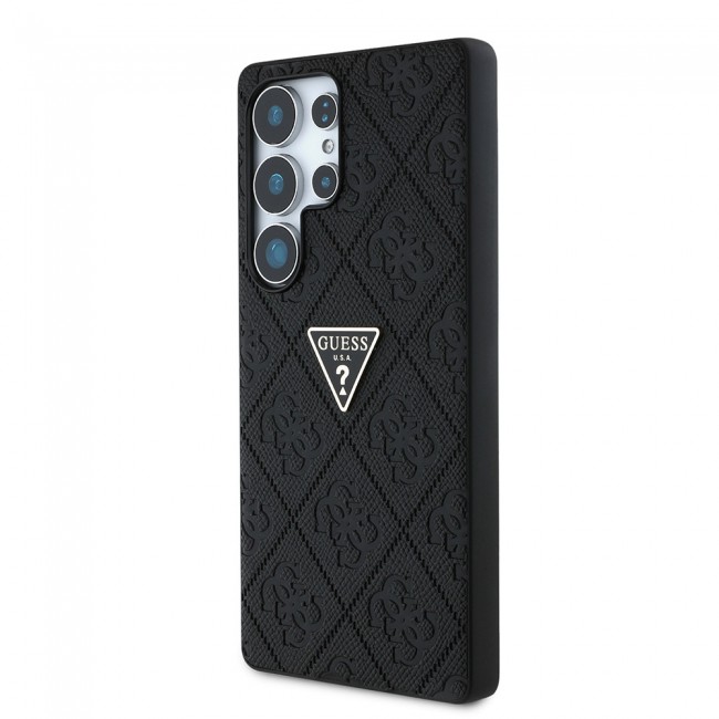 Galaxy S25 Ultra Kılıf Guess Orjinal Lisanslı 4G Desenli Sıcak Damgalı Üçgen Logolu Kapak Galaxy S25 Ultra Kılıf Guess Orjinal Lisanslı 4G Desenli Sıcak Damgalı Üçgen Logolu Kapak