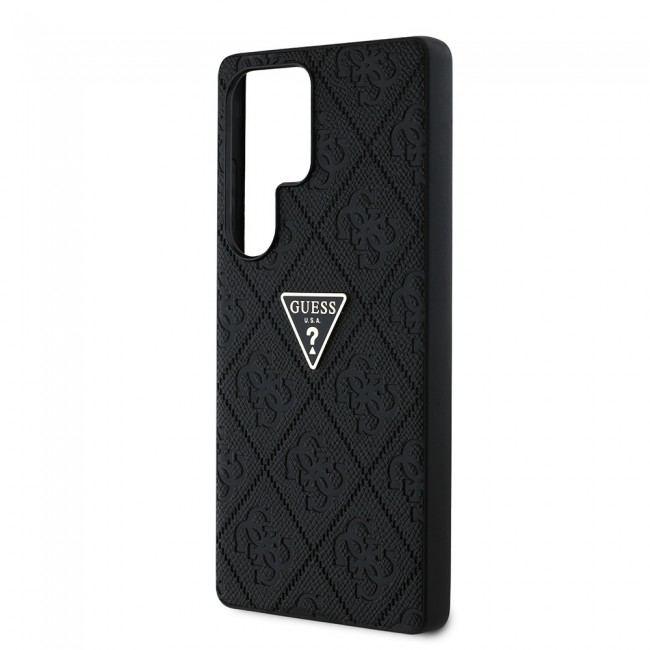 Galaxy S25 Ultra Kılıf Guess Orjinal Lisanslı 4G Desenli Sıcak Damgalı Üçgen Logolu Kapak Galaxy S25 Ultra Kılıf Guess Orjinal Lisanslı 4G Desenli Sıcak Damgalı Üçgen Logolu Kapak
