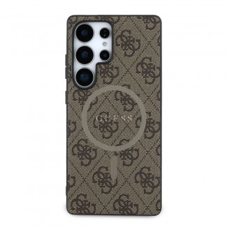 Galaxy S25 Ultra Kılıf Guess Orjinal Lisanslı M-safe Şarj Özellikli PU Halkalı 4G Desenli Yazı Logolu Kapak Galaxy S25 Ultra Kılıf Guess Orjinal Lisanslı M-safe Şarj Özellikli PU Halkalı 4G Desenli Yazı Logolu Kapak
