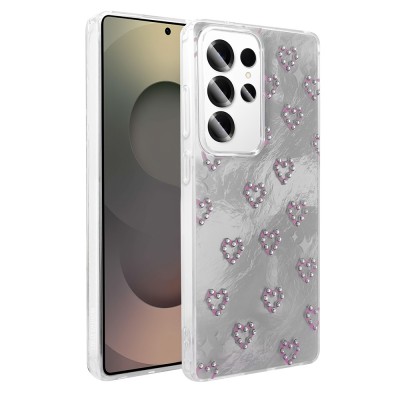 Bal-z Galaxy S25 Ultra Kılıf Kamera Korumalı Figürlü Zore Ponti Silikon Kapak