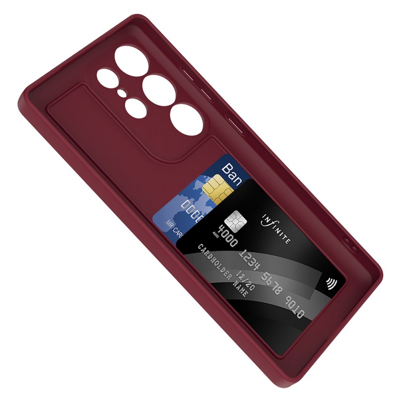 Bal-z Galaxy S25 Ultra Kılıf Kamera Korumalı Kartlık Hazneli Zore Vitra Kapak