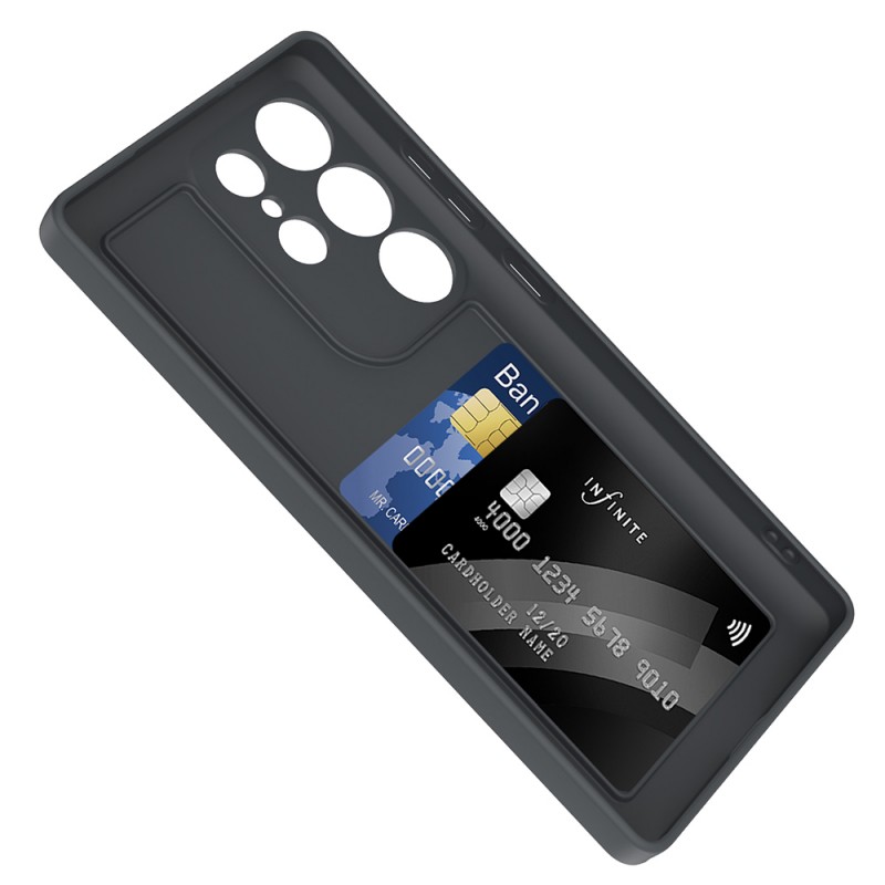 Bal-z Galaxy S25 Ultra Kılıf Kamera Korumalı Kartlık Hazneli Zore Vitra Kapak