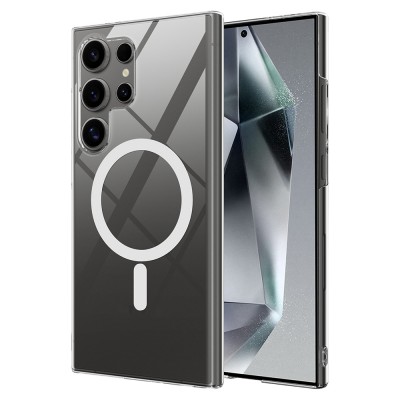 Bal-z Galaxy S25 Ultra Kılıf Kamera Korumalı M-safe Sert PC Zore Porto Kapak