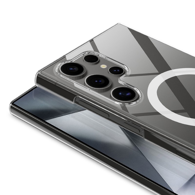 Bal-z Galaxy S25 Ultra Kılıf Kamera Korumalı M-safe Sert PC Zore Porto Kapak