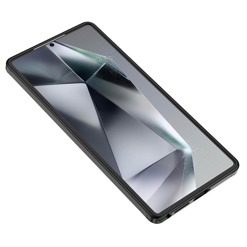 Bal-z Galaxy S25 Ultra Kılıf Kamera Korumalı Şeffaf Arka Yüzey Zore New Roll Kapak