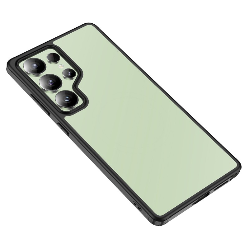 Bal-z Galaxy S25 Ultra Kılıf Kamera Korumalı Şeffaf Arka Yüzey Zore New Roll Kapak