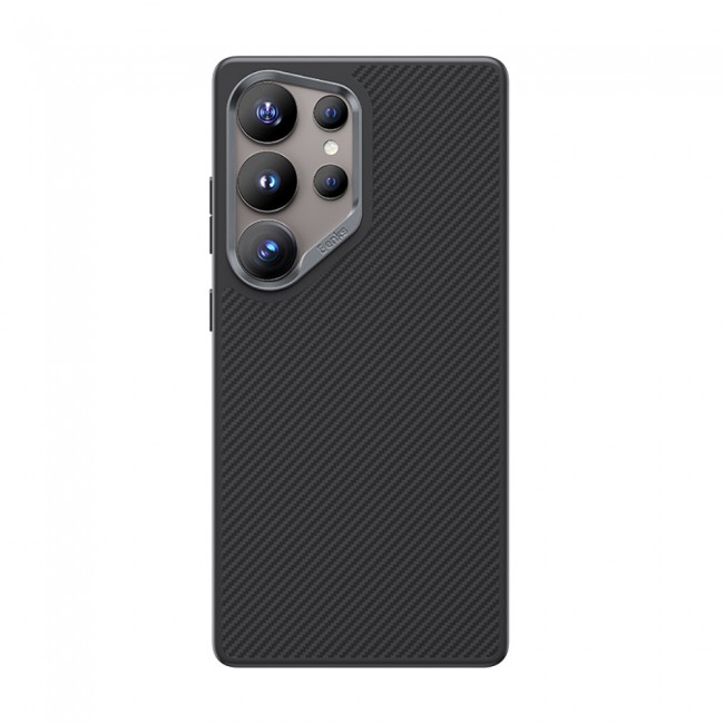 Galaxy S25 Ultra Kılıf Karbon Fiber Magsafe Şarj Özellikli Benks Hybrid ArmorPro 600D Kevlar Kapak Galaxy S25 Ultra Kılıf Karbon Fiber Magsafe Şarj Özellikli Benks Hybrid ArmorPro 600D Kevlar Kapak