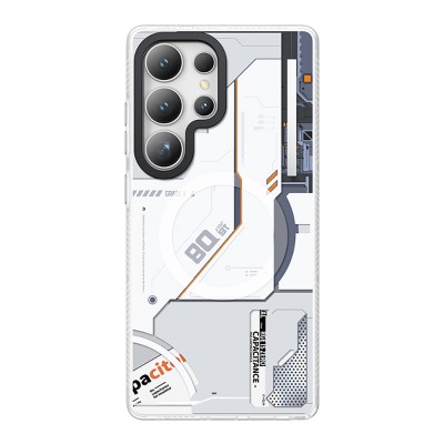 Bal-z Galaxy S25 Ultra Kılıf M-safe Şarj Özellikli Benks Dynamic Mecha Serisi Kapak