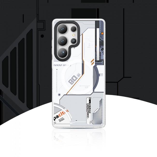 Galaxy S25 Ultra Kılıf Magsafe Şarj Özellikli Benks Dynamic Mecha Serisi Kapak Galaxy S25 Ultra Kılıf Magsafe Şarj Özellikli Benks Dynamic Mecha Serisi Kapak