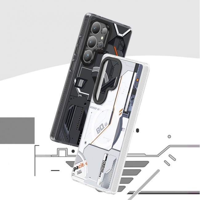 Galaxy S25 Ultra Kılıf Magsafe Şarj Özellikli Benks Dynamic Mecha Serisi Kapak Galaxy S25 Ultra Kılıf Magsafe Şarj Özellikli Benks Dynamic Mecha Serisi Kapak