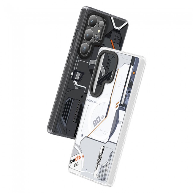 Galaxy S25 Ultra Kılıf Magsafe Şarj Özellikli Benks Dynamic Mecha Serisi Kapak Galaxy S25 Ultra Kılıf Magsafe Şarj Özellikli Benks Dynamic Mecha Serisi Kapak