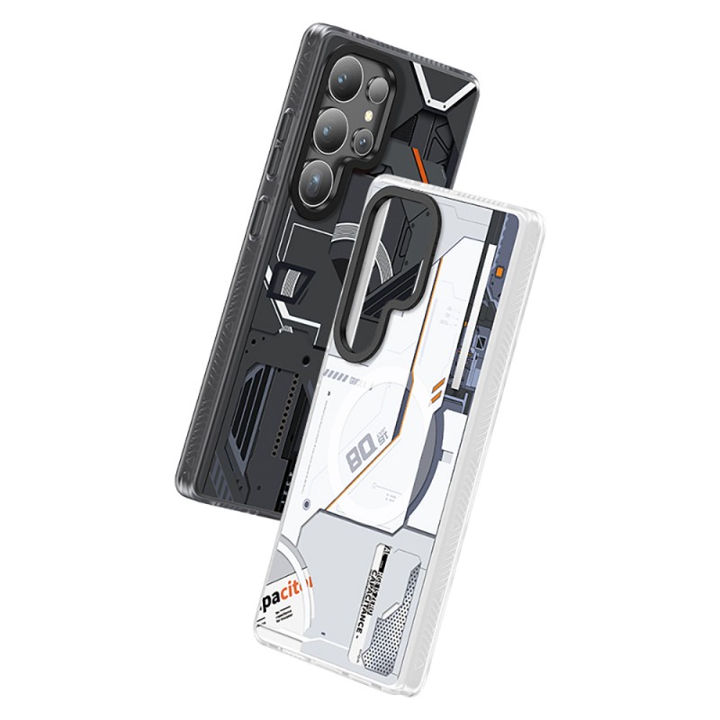 Bal-z Galaxy S25 Ultra Kılıf M-safe Şarj Özellikli Benks Dynamic Mecha Serisi Kapak