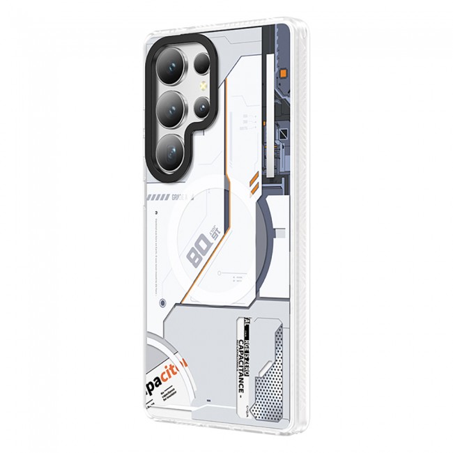 Galaxy S25 Ultra Kılıf Magsafe Şarj Özellikli Benks Dynamic Mecha Serisi Kapak Galaxy S25 Ultra Kılıf Magsafe Şarj Özellikli Benks Dynamic Mecha Serisi Kapak