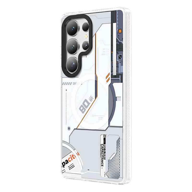 Bal-z Galaxy S25 Ultra Kılıf M-safe Şarj Özellikli Benks Dynamic Mecha Serisi Kapak