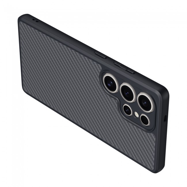 Galaxy S25 Ultra Kılıf Magsafe Şarj Özellikli Karbon Fiber Tasarımlı Zore Elnino Kapak Galaxy S25 Ultra Kılıf Magsafe Şarj Özellikli Karbon Fiber Tasarımlı Zore Elnino Kapak
