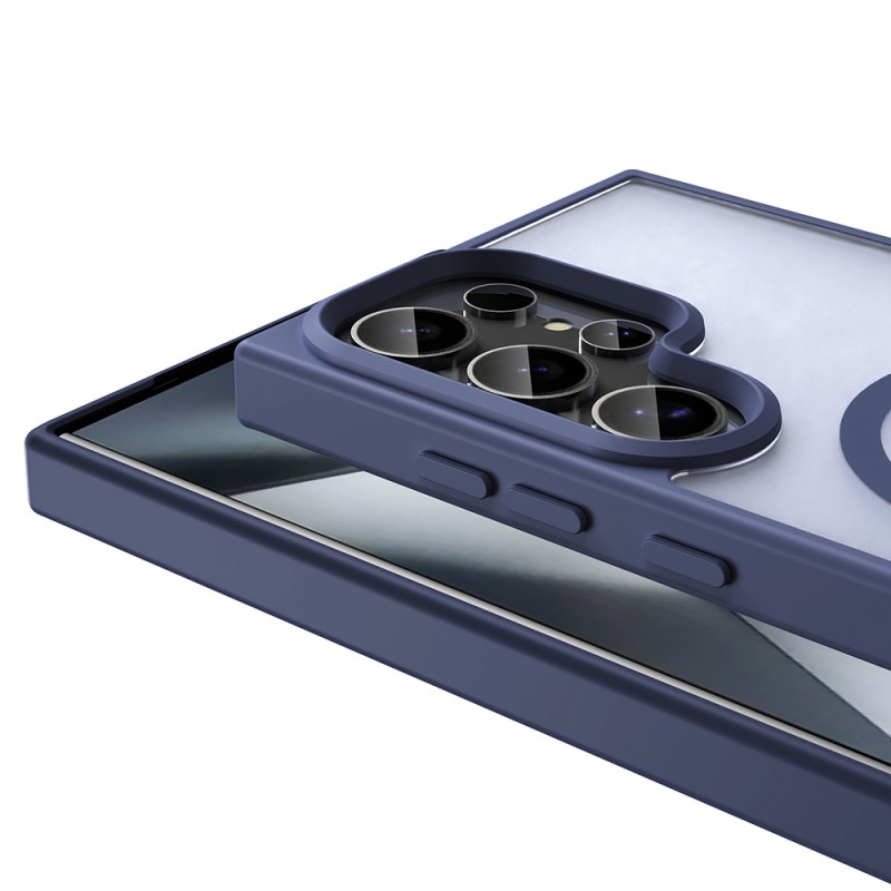 Bal-z Galaxy S25 Ultra Kılıf M-safe Şarj Özellikli Mat Arka Yüzey Zore Sio Kapak