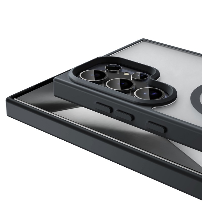 Bal-z Galaxy S25 Ultra Kılıf M-safe Şarj Özellikli Mat Arka Yüzey Zore Sio Kapak