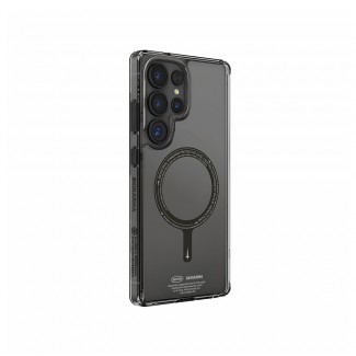 Galaxy S25 Ultra Kılıf M-safe Şarj Özellikli Şeffaf Airbag Tasarımlı Skinarma Saido Kapak Galaxy S25 Ultra Kılıf M-safe Şarj Özellikli Şeffaf Airbag Tasarımlı Skinarma Saido Kapak