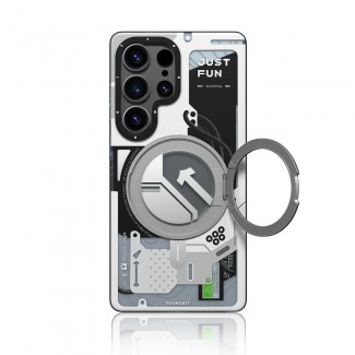 Galaxy S25 Ultra Kılıf M-safe Şarj Özellikli Youngkit 360° Standlı Starship Serisi Kapak Galaxy S25 Ultra Kılıf M-safe Şarj Özellikli Youngkit 360° Standlı Starship Serisi Kapak