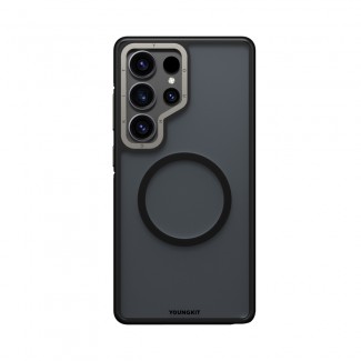 Galaxy S25 Ultra Kılıf M-safe Şarj Özellikli Youngkit Rock Sand Serisi Kapak Galaxy S25 Ultra Kılıf M-safe Şarj Özellikli Youngkit Rock Sand Serisi Kapak