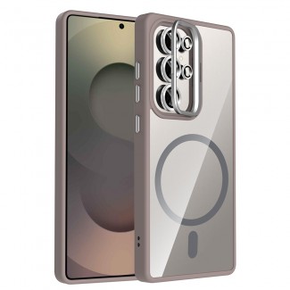 Galaxy S25 Ultra Kılıf Standlı ve Kamera Lens Hediyeli M-Safe Şarj Özellikli Zore Etro Kapak Galaxy S25 Ultra Kılıf Standlı ve Kamera Lens Hediyeli M-Safe Şarj Özellikli Zore Etro Kapak