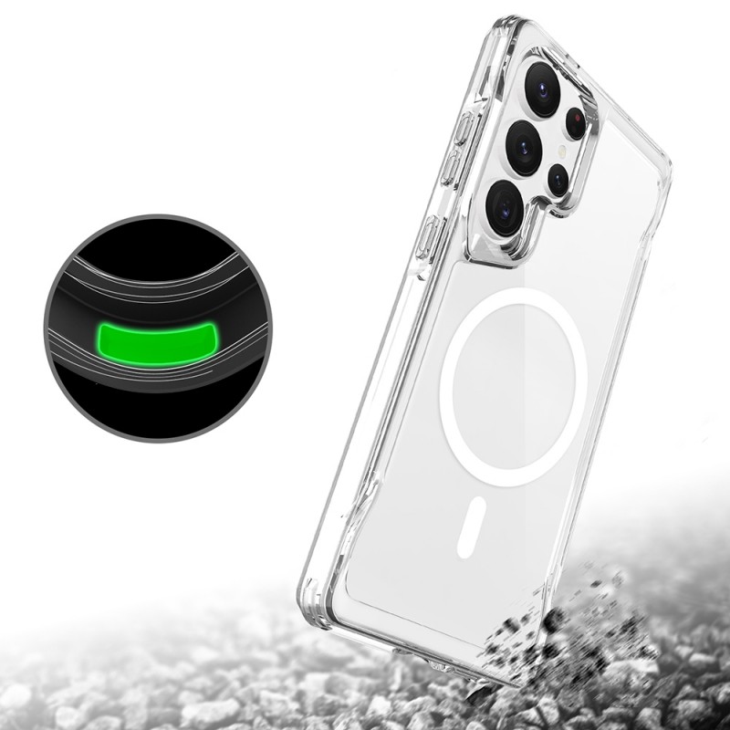 Bal-z Galaxy S25 Ultra Kılıf Zore M-safe Şarj Özellikli T-Max M-safe Kapak