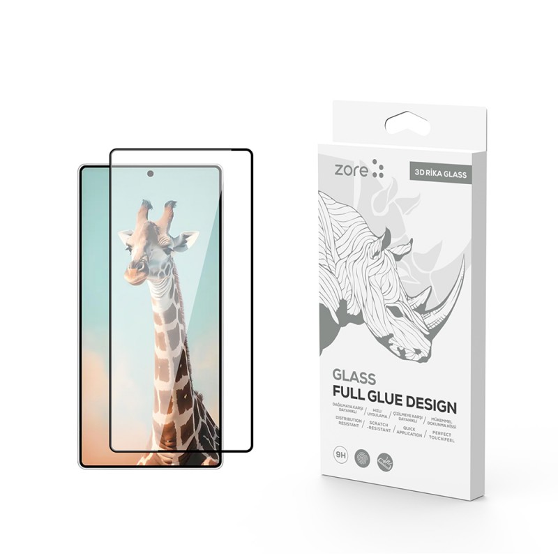 Bal-z Galaxy S25 Ultra  Rika Premium Temperli Cam Ekran Koruyucu