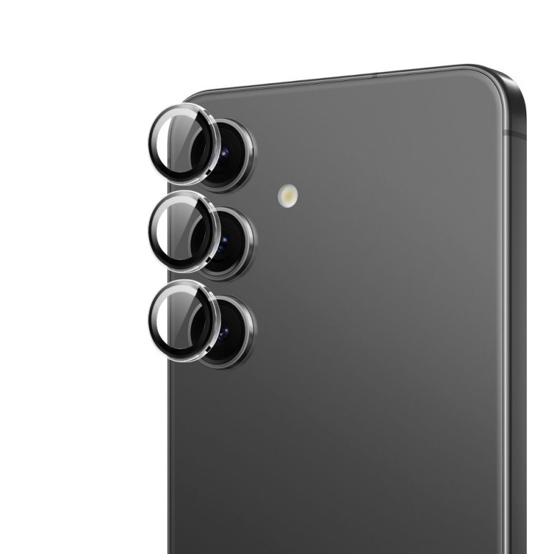 Bal-z Galaxy S25 Wiwu LG-009 Lens Guard Oleofobik Anti Reflective Kamera Lens Koruyucu + Kolay Uygulama Aparatlı