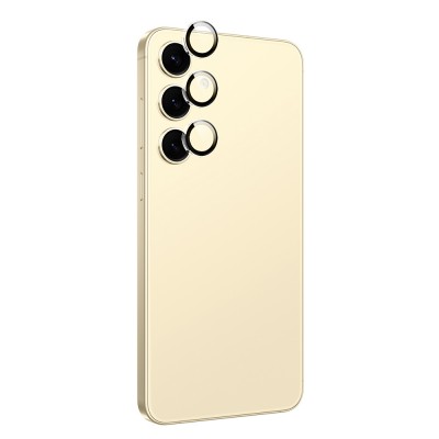 Bal-z Galaxy S25 Wiwu LG-009 Lens Guard Oleofobik Anti Reflective Kamera Lens Koruyucu + Kolay Uygulama Aparatlı