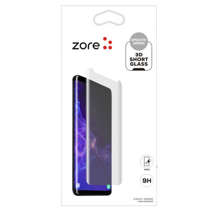 Galaxy S7 Edge Zore 3D Short Glass Ekran Koruyucu