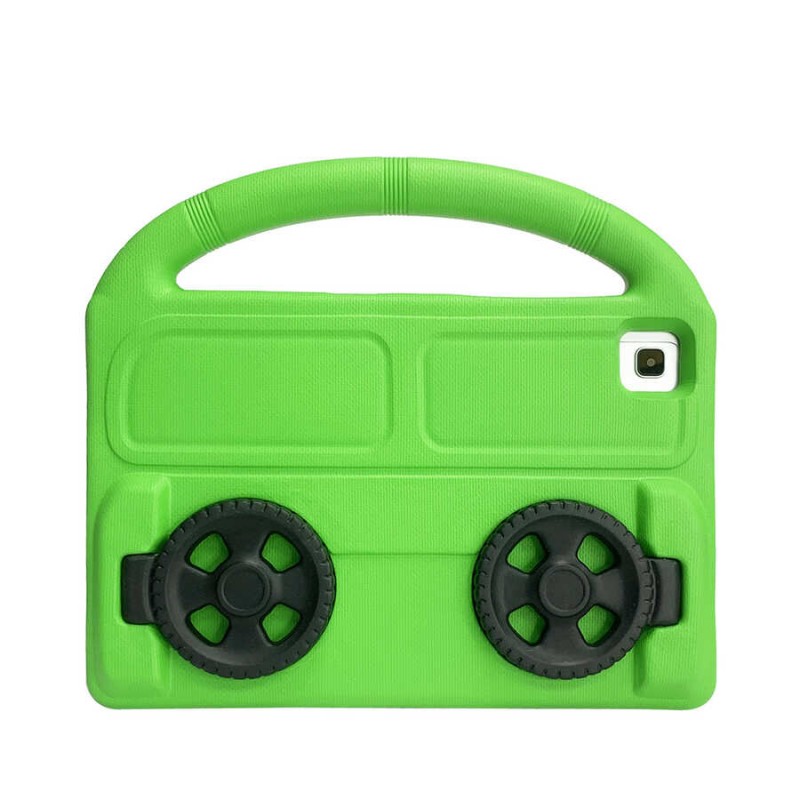 Bal-z Galaxy Tab A7 10.4 T500 2020  Wheel Car Tekerlek Standlı Tablet Eva Silikon Kılıf