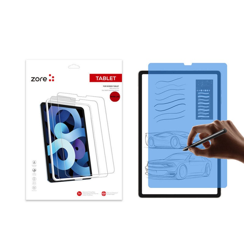 Bal-z Galaxy Tab A9 Kağıt Hisli Mat ​​​​​​​​​​​​​​​ Paper-Like Ekran Koruyucu
