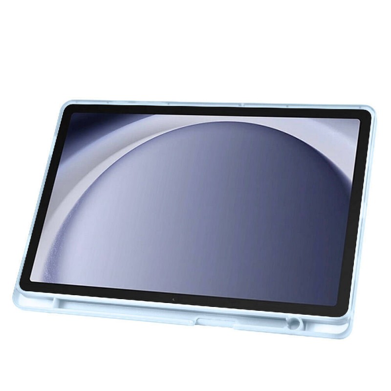 Bal-z Galaxy Tab A9 Kılıf  Tri Folding Kalem Bölmeli Standlı Kılıf