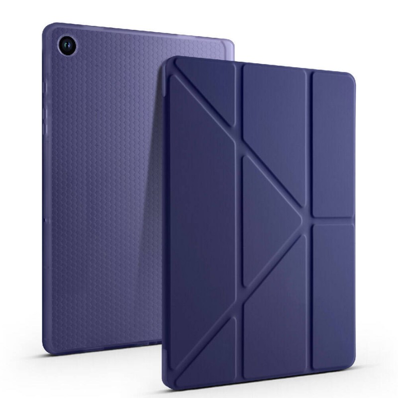 Bal-z Galaxy Tab A9 Kılıf  Tri Folding Kalem Bölmeli Standlı Kılıf