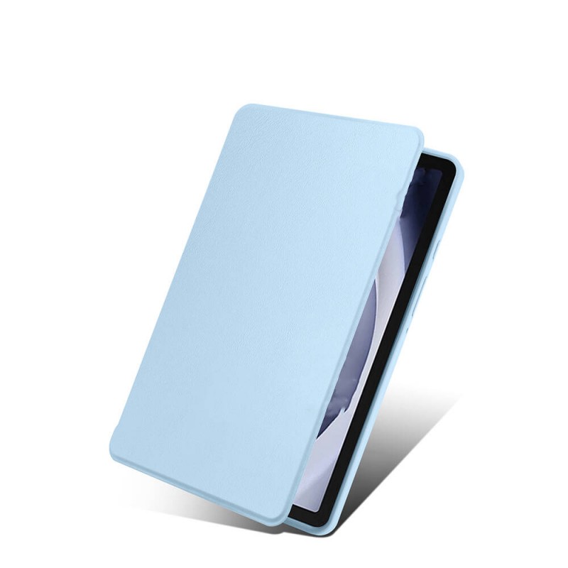 Bal-z Galaxy Tab A9 Plus Kılıf  Termik Kalem Bölmeli Dönebilen Standlı Kılıf