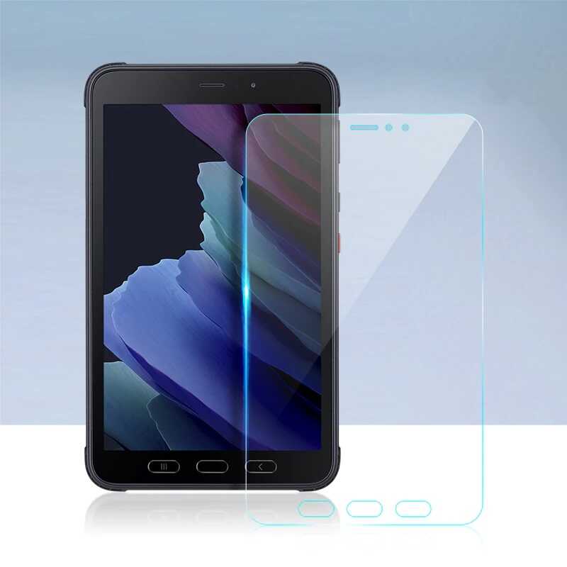 Bal-z Galaxy Tab Active 3 T577  Tablet Temperli Cam Ekran Koruyucu