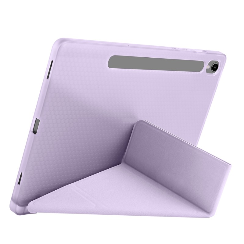 Bal-z Galaxy Tab S10 FE Kılıf  Tri Folding Kalem Bölmeli Standlı Kılıf