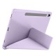 Galaxy Tab S10 FE Kılıf Zore Tri Folding Kalem Bölmeli Standlı Kılıf Galaxy Tab S10 FE Kılıf Zore Tri Folding Kalem Bölmeli Standlı Kılıf