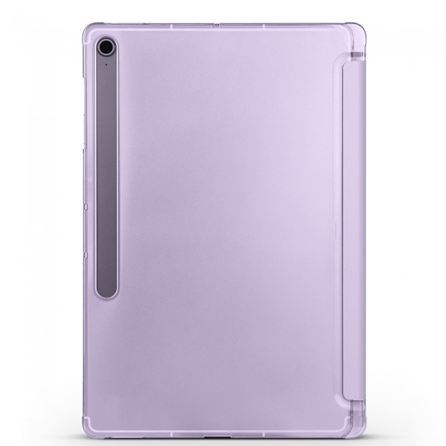 Galaxy Tab S10 FE Plus Zore Smart Cover Kalem Bölmeli Standlı 1-1 Kılıf Galaxy Tab S10 FE Plus Zore Smart Cover Kalem Bölmeli Standlı 1-1 Kılıf