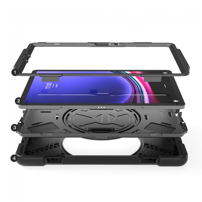 Galaxy Tab S10 FE Zore Defender Tablet Silikon Galaxy Tab S10 FE Zore Defender Tablet Silikon