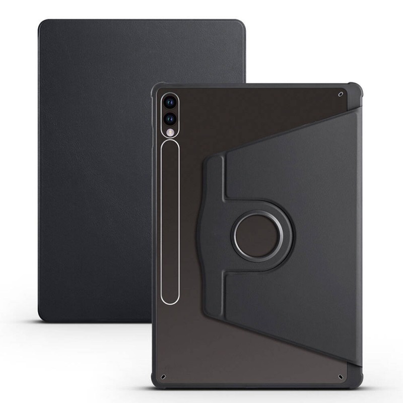 Bal-z Galaxy Tab S10 Plus Kılıf Zore Termik Kalem Bölmeli Dönebilen Standlı Kılıf